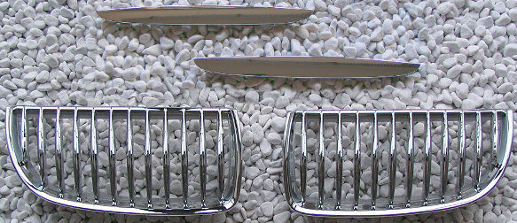 BMW E90 prednja maska hrom